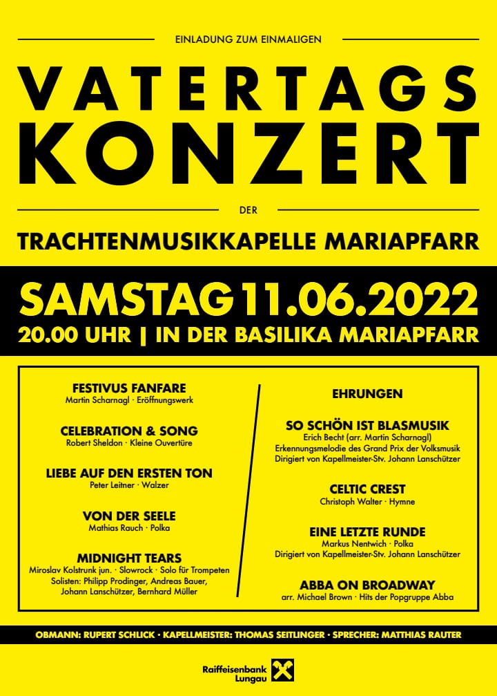 Vatertagskonzert